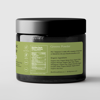 Organic Greens Powder - Within Wellness