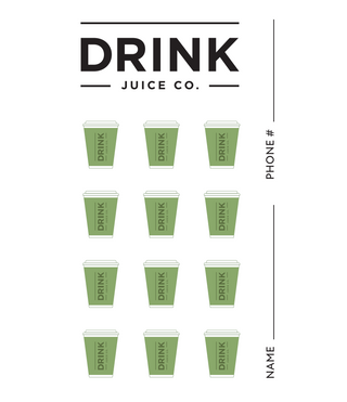 Drink Juice Co. Broth Bomb Card - 12 Broths + Free Gift